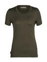 T-shirt pour femme Icebreaker  Tech Lite II SS Tee Loden