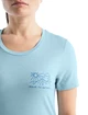 T-shirt pour femme Icebreaker  Tech Lite II SS Tee Mountain Lake Haze SS22
