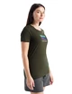 T-shirt pour femme Icebreaker  Tech Lite II SS Tee Trailhead Loden SS22