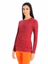 T-shirt pour femme Icebreaker  W 200 Oasis LS Crewe Ski Cherry