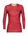 T-shirt pour femme Icebreaker  W 200 Oasis LS Crewe Ski Cherry
