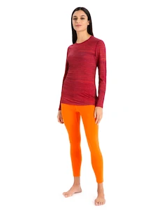 T-shirt pour femme Icebreaker  W 200 Oasis LS Crewe Ski Cherry
