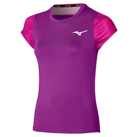 T-shirt pour femme Mizuno Charge Printed Tee Purple Magic