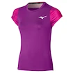 T-shirt pour femme Mizuno  Charge Printed Tee  Purple Magic S