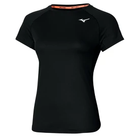 T-shirt pour femme Mizuno Dry Aero Flow Tee Black