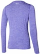 T-shirt pour femme Mizuno  Impulse Core LS Tee Simply Purple