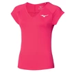 T-shirt pour femme Mizuno  Tee Rose Red