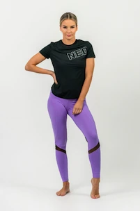T-shirt pour femme Nebbia  FIT Activewear Functional T-shirt with Short Sleeves black XS