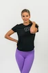 T-shirt pour femme Nebbia  FIT Activewear Functional T-shirt with Short Sleeves black XS