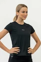 T-shirt pour femme Nebbia  FIT Activewear T-Shirt “Airy” with Reflective Logo 438 black