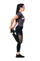 T-shirt pour femme Nebbia Hero 576 marron