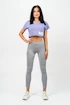 T-shirt pour femme Nebbia POWERHOUSE Oversized Crop Top 279 purple