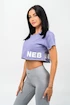 T-shirt pour femme Nebbia POWERHOUSE Oversized Crop Top 279 purple