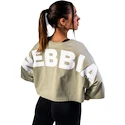 T-shirt pour femme Nebbia STRONG BEAUTY Oversized Cropped Tee JUST FLOW 431 light green