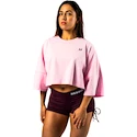 T-shirt pour femme Nebbia STRONG BEAUTY Oversized Cropped Tee JUST FLOW 431 pink