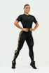 T-shirt pour femme Nebbia  Women's Workout Jumpsuit Focus 823 Gold M