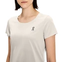 T-shirt pour femme On  Performance-T Pearl/Undyed-White