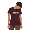 T-shirt pour femme Patagonia  Pastel P-6 Logo Organic Crew T-Shirt W's