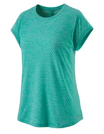 T-shirt pour femme Patagonia Ridge Flow Shirt Fresh Teal SS22