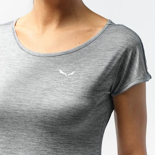 T-shirt pour femme Salewa  Puez Melange Dry S/S Tee Rose Red Melange