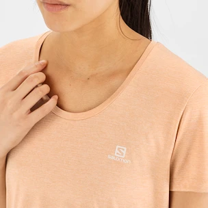 T-shirt pour femme Salomon  Agile SS Tee Sirocco