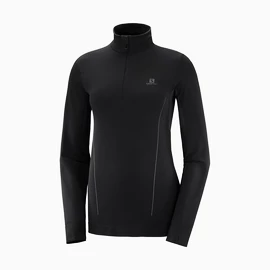 T-shirt pour femme Salomon Comet Seamless HZ Black/Ebony