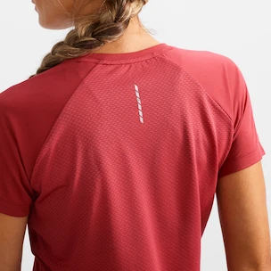 T-shirt pour femme Salomon  Cross Rebel SS Tee Earth Red