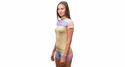 T-shirt pour femme Sensor  Coolmax Impress Sand/Stripes