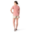T-shirt pour femme Smartwool  Merino Sport 150 Dragonfly Summit Short Sleeve Light Mahogany