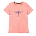 T-shirt pour femme Smartwool  Merino Sport 150 Dragonfly Summit Short Sleeve Light Mahogany