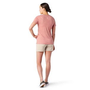 T-shirt pour femme Smartwool  Merino Sport 150 Dragonfly Summit Short Sleeve Light Mahogany