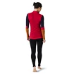 T-shirt pour femme Smartwool  W Intraknit Merino 200 Colorblck 1/4 Zip pomegranate