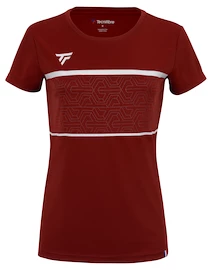 T-shirt pour femme Tecnifibre Club Tech Tee Cardinal