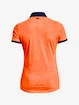 T-shirt pour femme Under Armour  Playoff WildFields SS Polo-ORG
