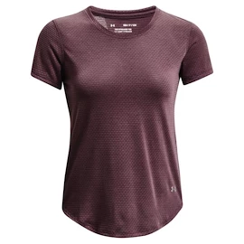 T-shirt pour femme Under Armour Streaker SS Ash Plum