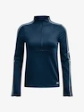 T-shirt pour femme Under Armour  Train CW 1/2 Zip-BLU