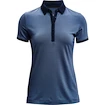 T-shirt pour femme Under Armour  Zinger SS Novelty Polo Mineral Blue
