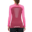 T-shirt pour femme UYN  Marathon OW Shirt LS Red Plum