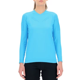 T-shirt pour femme UYN Run Fit OW Shirt LS Blue Danube