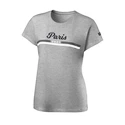 T-shirt pour femme Wilson  Paris Tech Tee 2021 Grey