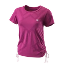 T-shirt pour femme Wilson  Power Seamless Crew II W Rouge  M