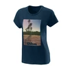 T-shirt pour femme Wilson  Scenic Tech Tee Blue