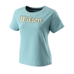T-shirt pour femme Wilson  Script Eco Cotton Tee W Reef M