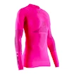T-shirt pour femme X-Bionic  Energizer 4.0 Round Neck LG SL Neon Flamingo/Anthracite