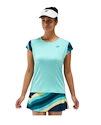 T-shirt pour femme Yonex  Women's Crew Neck Shirt 20754 Cyan