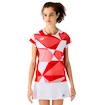 T-shirt pour femme Yonex  Women's Crew Neck Shirt 20850 Tango Red