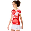 T-shirt pour femme Yonex  Women's Crew Neck Shirt 20850 Tango Red