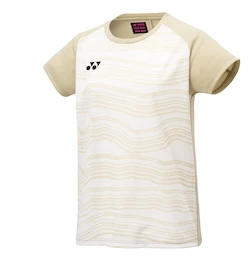 T-shirt pour femme Yonex Women's Crew Neck Shirt YW0050 Ice Beige