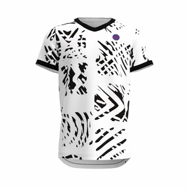 T-shirt pour garçon BIDI BADU Melbourne V-Neck Junior Tee White/Black