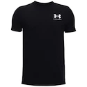 T-shirt pour garçon Under Armour  Sportstyle Left Chest SS Black S